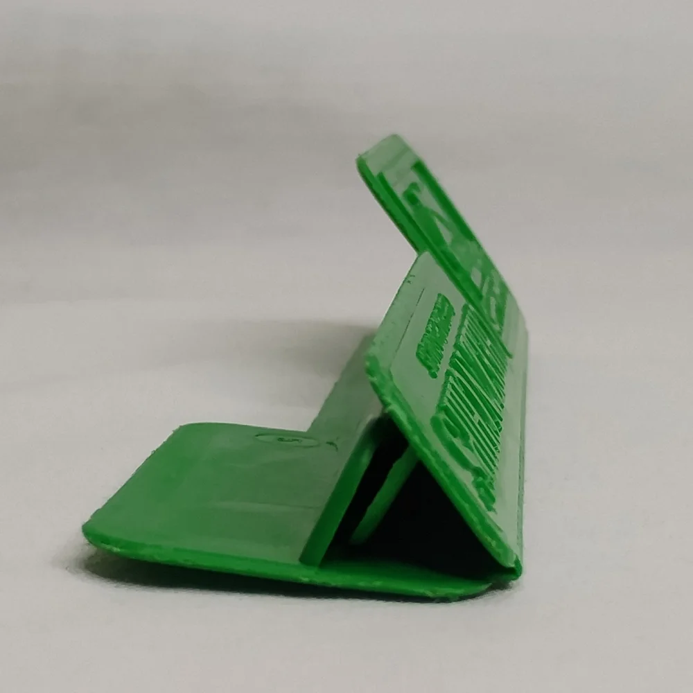 Vintage 90s Keebler Cheese N Chips Green Bag Clip Retro Food Storage Clip